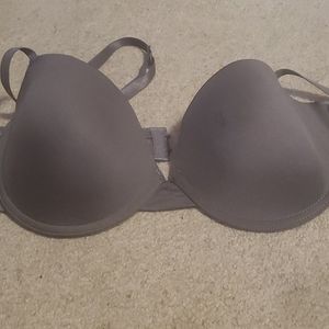 George 36C bra grey and pink